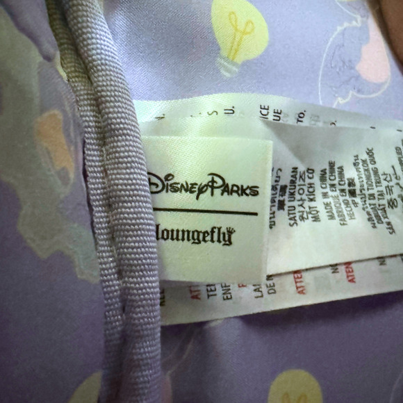 2025 Loungefly Disney Parks Epcot Figment Pastel Collection Backpack - NWT - Picture 11 of 11